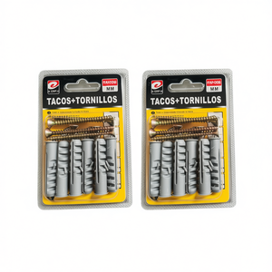 Tacos Tornillos 10mm Expansion Anchors With Screws For Wall Fixing - Product Image 3