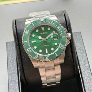 Đồng hồ nam thông thường Đồng hồ cơ tự động lên dây có mặt số 41mm Dây đeo bằng thép không gỉ 904L Đồng hồ đeo tay thiết kế - Product Image 5