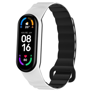 Bracelet de remplacement avec magnétique pour <span class=keywords><strong>Xiaomi</strong></span> <span class=keywords><strong>Mi</strong></span> <span class=keywords><strong>Band</strong></span> 3 4 5 6 <span class=keywords><strong>7</strong></span> 8 Dragonne pour <span class=keywords><strong>Mi</strong></span> <span class=keywords><strong>band</strong></span> 8 Smart Watch Accessoires - Product Image 4