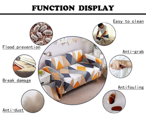 Inthetrend High Quality Elastic <b>Sofa</b> Skirt <b>Cover</b> <b>Stretch</b> Recliner Slipcover Floral Modern Polyester Washable Sectional <b>Sofa</b> Seat - Product Image 3