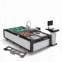 Máquina de Corte de Juntas SLCNC para Grafito, Asbesto, Corcho, Papel, PVC, Juntas de Goma Compuesta, Silicona, NBR con Alta Precisión