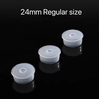 Bouchon en plastique PE avec poignée, 10 pièces, 18mm 20mm 24mm, couvercle de sécurité interne avec trou, 24/410 PE