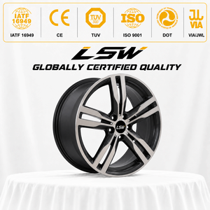 ล้อแม็กซ์ LS8148 5x120 ET20 ET35 ET45 แบบฟอร์จสั่งทำพิเศษ สี Gunmetal หน้าเจียรแบบ Split Twin Spoke สำหรับ BMW E90 F30 G20 - Product Image 3