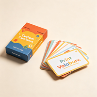 Jeu de cartes éducatif personnalisé avec impression de dessins animés, jeu de mémoire pour enfants, cadeaux d'apprentissage
