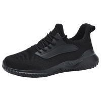 Chaussures de sport décontractées à plateforme à lacets pour couple, respirantes en maille, amortissantes, antidérapantes, design intemporel, pour hommes - Meilleures ventes