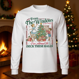 De la fenêtre aux murs, je vais transformer ces salles avec ce t-shirt à manches longues - Product Image 3