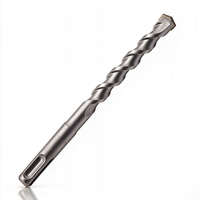 Jeu de 5 forets rotatifs SDS-Plus TCT en carbure de tungstène PROFI TOOL de qualité professionnelle pour béton, garantie 3 ans