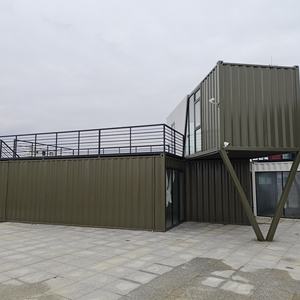 Magazzino nobile sostenibile creativo contenitore combinazione casa residenziale su ruote per bar negozio casa con bagno - Product Image 4