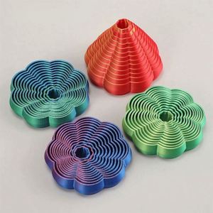 Premium 3D Printed <b>PLA</b> Plastic Silicone Fidget Toys for Adults Stress Relief Sensory Fidget Set Custom Logo EDC Fidget Gadgets - Product Image 5