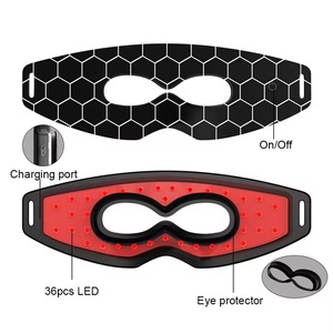 Masque pour les yeux en silicone pour les ridules et les cernes, portable, pour la beauté et le rajeunissement, aide à atténuer les cernes et les poches sous les yeux - Product Image 5