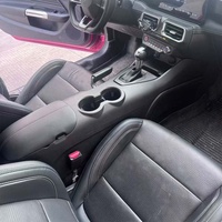 Kits de remplacement intérieur en Fiber de carbone sec pré-imprégné pour console centrale ford Mustang S650 6pc Combo 2024-2026