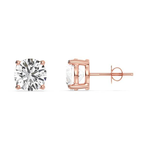 Luxury 14K Gold Flower Cluster Lab Grown Diamond <b>Stud</b> Earrings for Men Women Elegant Party Jewelry - Product Image 6
