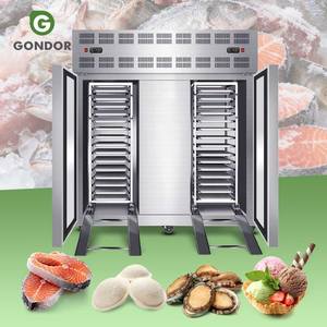 Congelador Vertical Industrial Dc Blast de 6 Toneladas para Pescado, Bandeja de Congelación Rápida, Equipo de Congelación Instantánea de Alimentos en Oferta - Product Image 1