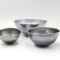 Pièces de tôlerie en acier et aluminium usinées CNC sur mesure par le fabricant, pièces de tournage à froid, pièces de tournage à chaud en demi-sphère métallique