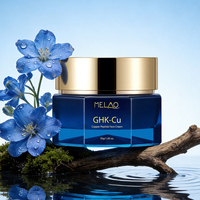 Crème hydratante anti-âge au cuivre et aux peptides pour le visage, lissante, raffermissante et hydratation profonde