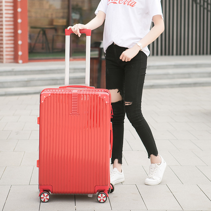 902 Estilo Retro PVC Rojo