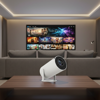 Projecteur intelligent Android 1080P natif, mini WiFi 5G portable, 1+8 Go, prend en charge la vidéo 4K, pour cinéma maison, bureau, vente en gros