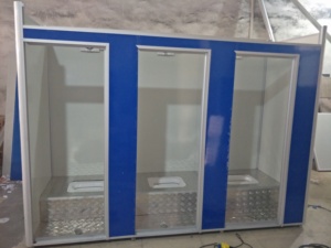 TOPPRE modüler prefabrik ayrılabilir kamu duş kabini tuvalet açık mobil tuvaletler Wc banyo lüks taşınabilir tuvalet satılık - Product Image 5