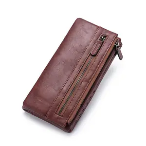 #AZB174 Tax Free Myanmar classic carteras mens purse smart PU leather slim wallet with money clip customize for mens