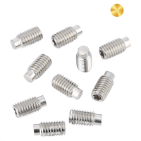 BESTYOU Chine Vente en gros Vis sans tête Torx personnalisées en acier C1022 Métrique M2.0-M24 Plaqué argent Tête hexagonale Vis OEM sur mesure