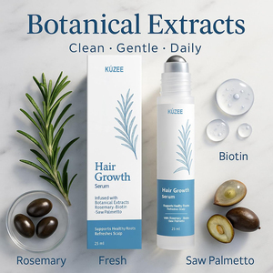 Siero per la Crescita dei Capelli 2-IN-1 con Rosmarino, Biotina e Saw Palmetto, Nutriente e Rinfrescante, ad Assorbimento Rapido - Product Image 2