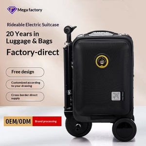 Valigia Elettrica Cavalcabile 20L, Scooter Portatile per Viaggi, Bagaglio Intelligente con Ricarica USB, Certificato 3C - Product Image 4