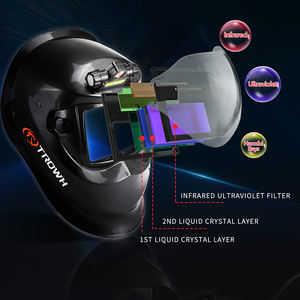 Casco de Soldadura Personalizado de Fábrica TRQ con Asistencia de Iluminación Nocturna para Exteriores - Product Image 3