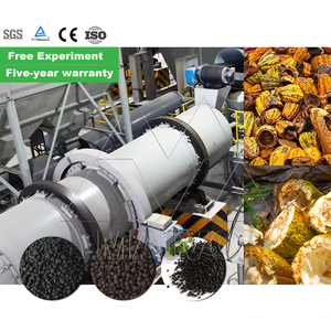 Chicken Waste <b>Organic</b> <b>Fertilizer</b> Pellets Cocoa Bean Pod Waste Composting <b>Organic</b> <b>Fertilizer</b> Production Line <b>Equipment</b> - Product Image 1