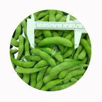 Edamame surgelé en tige XMSD, soja vert de haute qualité, choix populaire pour les restaurants et les importateurs
