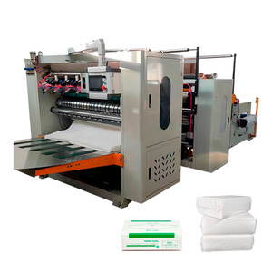 Ligne de production d'essuie-mains 6 lignes à profit élevé Machine de fabrication d'essuie-mains <span class=keywords><strong>Z</strong></span> pli Machine de fabrication d'essuie-mains N pli - Product Image 2