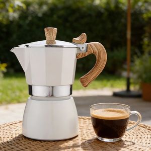 Cafetière Moka Octogonale Manuelle Haut de Gamme pour la Maison – Pot d'Extraction à Froid Italien Épais et Robuste pour une Infusion Expressive - Product Image 1