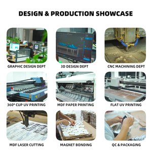 Magnete per Frigorifero Personalizzato delle Maldive con Vista sulla Spiaggia, Palma Intagliata in Legno e Logo Personalizzato - Product Image 4