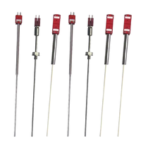 K Type Thermocouple Temperature Probe Single Rod RS485 Modbus Serial Communication No Display for Data Acquisition