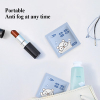Lingettes anti-buée de vente chaude 100 pièces/boîte | OEM en vrac disponible | Emballé individuellement pour le voyage et le sport