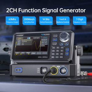เครื่องกำเนิดสัญญาณ FNIRSI TSG3020 แบบพกพา สองช่องสัญญาณ 30MHz DDS ความเร็ว 200MSa/s 14 บิต เครื่องมือทดสอบอิเล็กทรอนิกส์คุณภาพสูง - Product Image 1