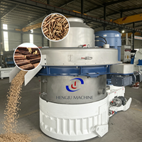 Machine à granulés automatique à matrice annulaire pour le recyclage des biomasses et des déchets de bois avec contrôle PLC pour l'usine de fabrication d'aliments pour animaux