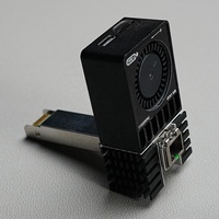 Convertisseur Optique Modem-Fibre VX-OTX1 Modèle MB Dissipateur de Chaleur Entièrement en Aluminium Ventilateur à Vitesse Contrôlée Haute Performance 11500 tr/min