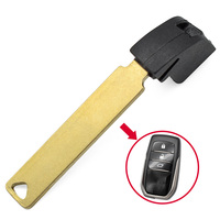 Wholesale Replacement Emergency Key Blade Car Key Shell with Blade Groove on Inside and Hole Outside