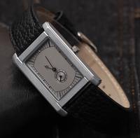 Montres en acier étanches pour hommes d'affaires, avec petite aiguille des secondes, mouvement japonais similaire, personnalisables en lot, pour marque privée
