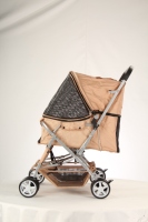 Poussette double pour animaux de compagnie Poussette pliable pour 2 chiens et chats Transporteur à deux places Jogger de voyage Chariot de transport pour animaux de compagnie