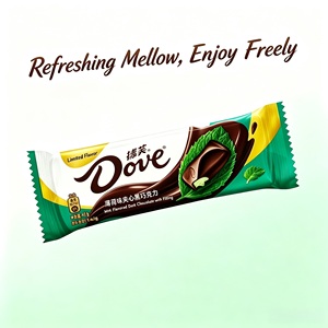 Chocolate Sólido con Sabor a <span class=keywords><strong>Menta</strong></span> Delicioso de 41g, Sabores Refrescantes, Barra de Chocolate, Precio Bajo al por Mayor - Product Image 2