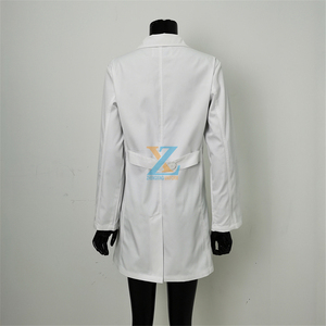 Camice <span class=keywords><strong>da</strong></span> Laboratorio Bianco Multitasche per Donne, Camice <span class=keywords><strong>da</strong></span> Laboratorio Moderno Femminile - Product Image 5