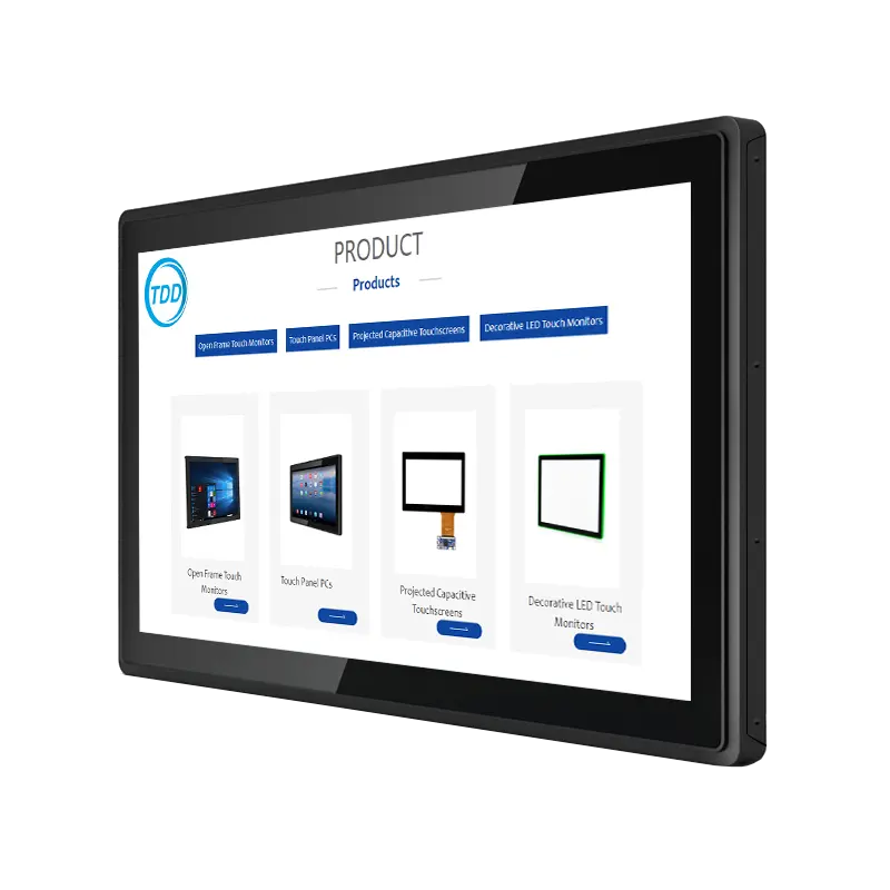 10.1 Inch Bezel Gratis Open Frame PCAP Touch Panel PCs