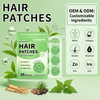 Fabricant en gros de patchs capillaires à marque privée OEM ODM pour la repousse des cheveux et la reconstitution nutritive transdermique