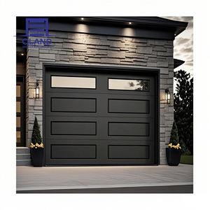 Portes de <span class=keywords><strong>garage</strong></span> sectionnelles électriques au design moderne, isolation thermique personnalisée, méthode d'<span class=keywords><strong>ouverture</strong></span> par enroulement, avec <span class=keywords><strong>porte</strong></span> de <span class=keywords><strong>garage</strong></span> finie - Product Image 4