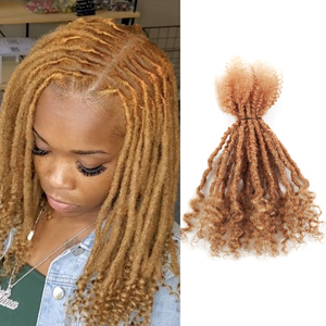 Extensions de cheveux 100% naturels en gros : Locs, <span class=keywords><strong>Dreadlocks</strong></span> au crochet, Boom Locs tressées pour femmes noires - Product Image 2