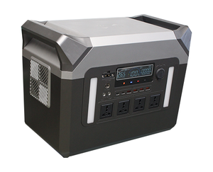 MK-2000W 220V 2000W Adaptateur CA Démarreur d'urgence MPPT Onde Sinusoïdale Pure Pratique Nouvelle Énergie Station de Stockage d'Énergie Mobile - Product Image 2