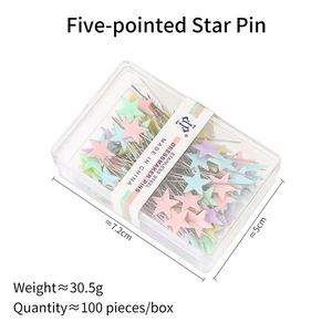 Offre Spéciale plastique papillon vêtements 3D coupe couleur broches Patchwork fixe registre broche - Product Image 6