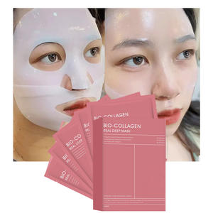 OEM Glass Skin Care Overnight Wholesale Bio Collagen Vitamin C Sheet <b>Mask</b> Nourishing Moisturizing Face Wrapping <b>Mask</b> All Skin - Product Image 2