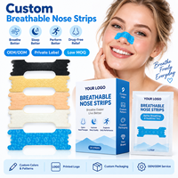 Bandes nasales pour le ronflement et la congestion, bande nasale en tissu doux pour une meilleure circulation d'air pendant le sommeil, vente en gros